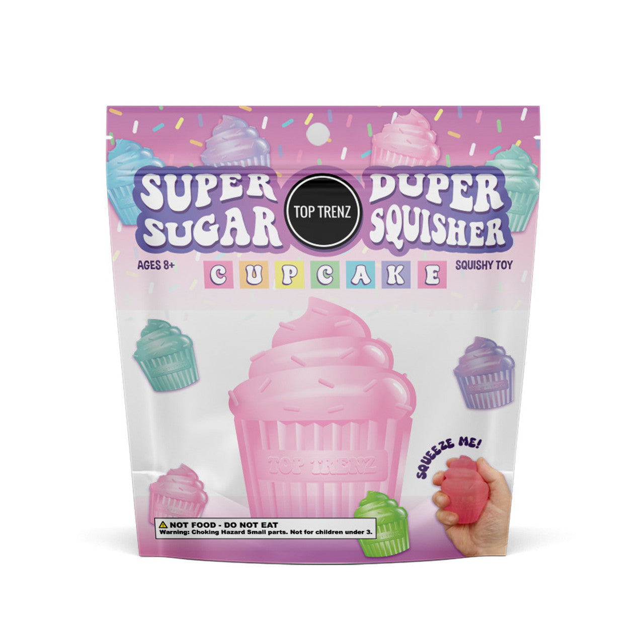 Cupcake squishy sugar ball