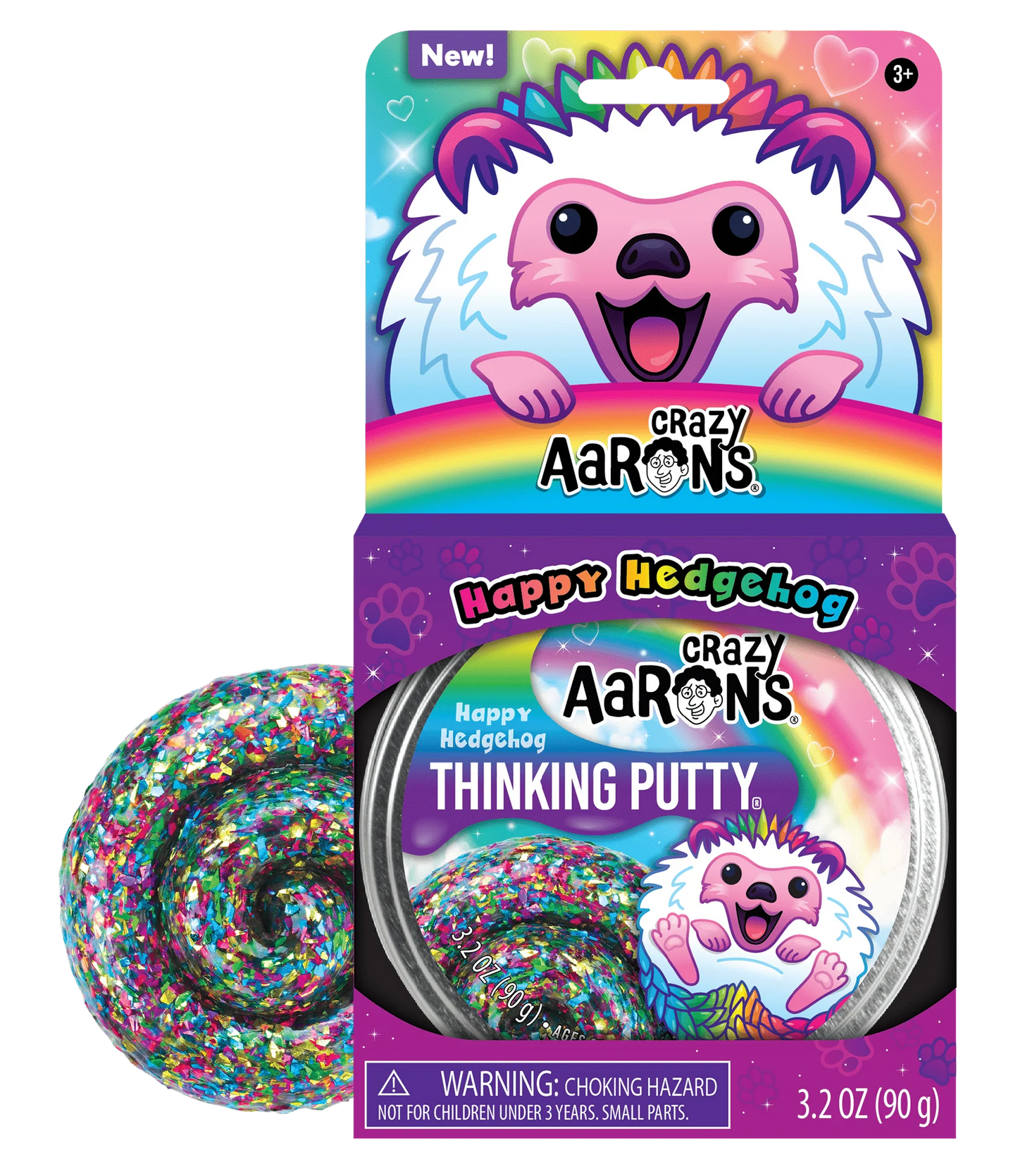 Crazy Aaron’s Thinking Putty- Happy Hedgehog