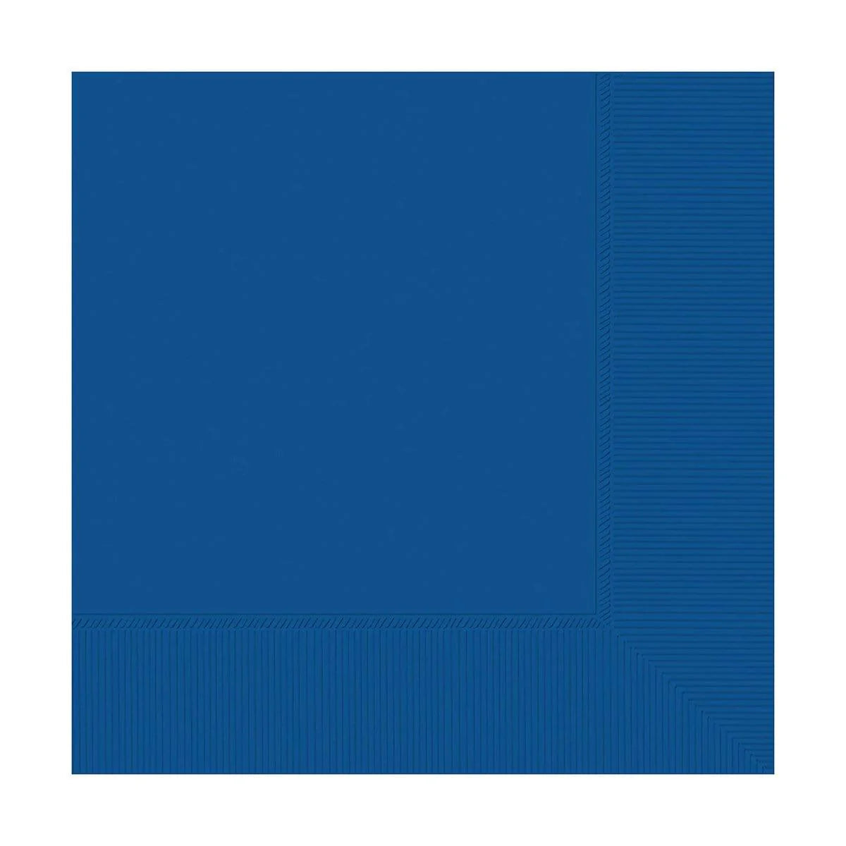 Bright Royal Blue Cocktail Napkin