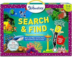 Search and find: write and wipe activity mats