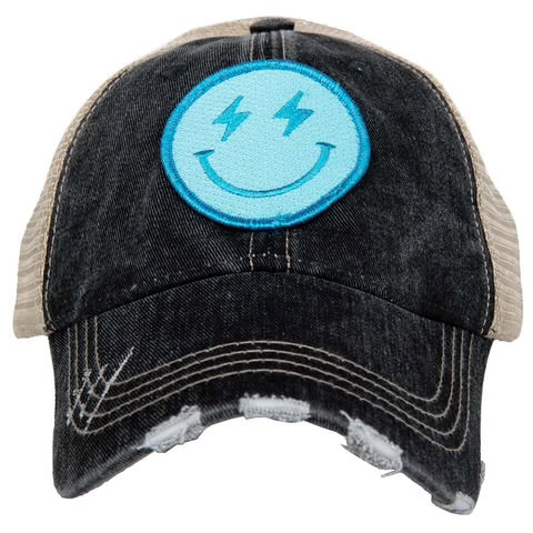 Smiley face hat