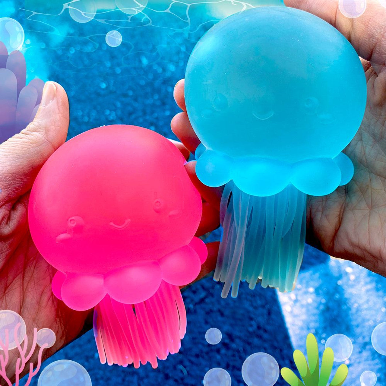 Jellyfish squishy sugar ball