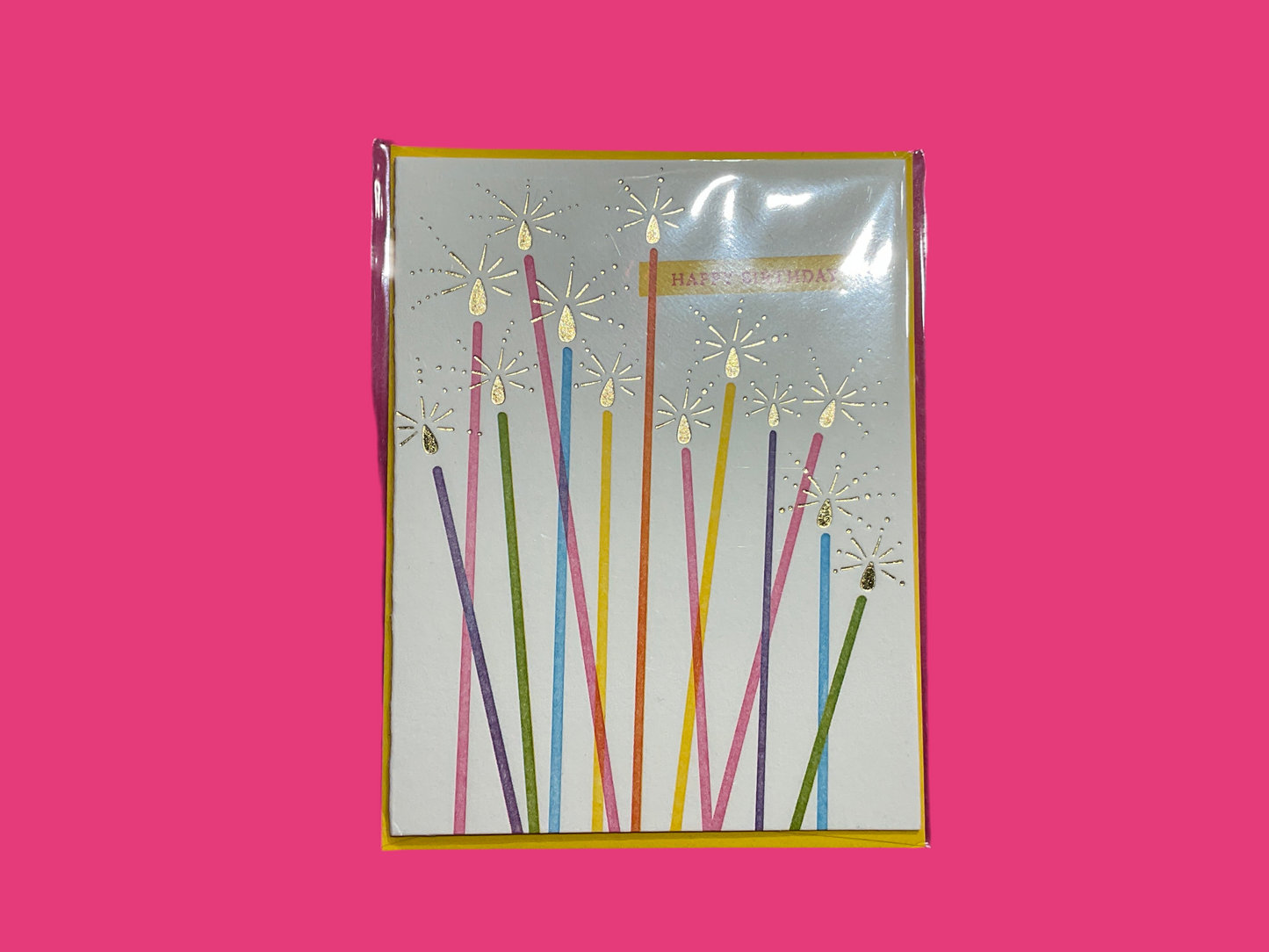 CANDLE HAPPY BIRTHDAY CARD