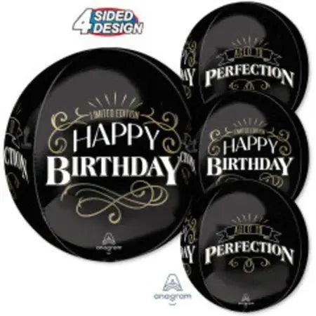 Happy Birthday "Aged to Perfection" Balloon