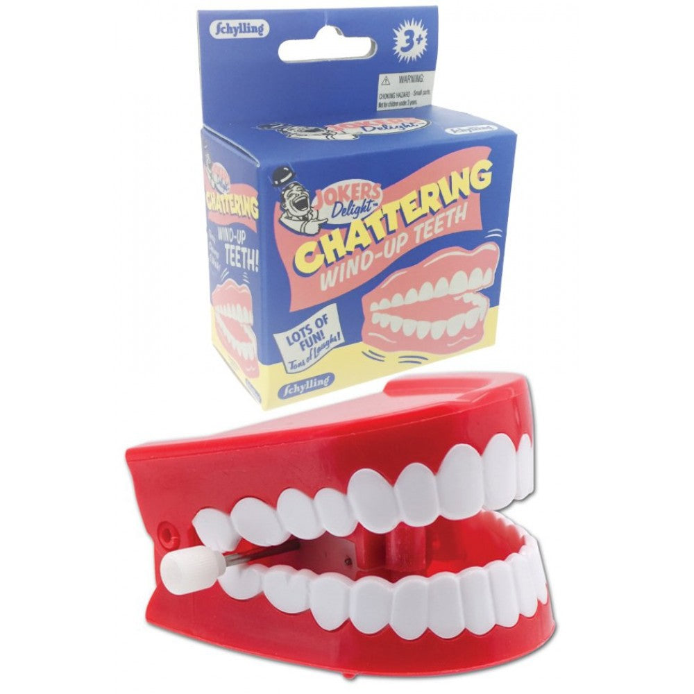 Chattering wind up teeth