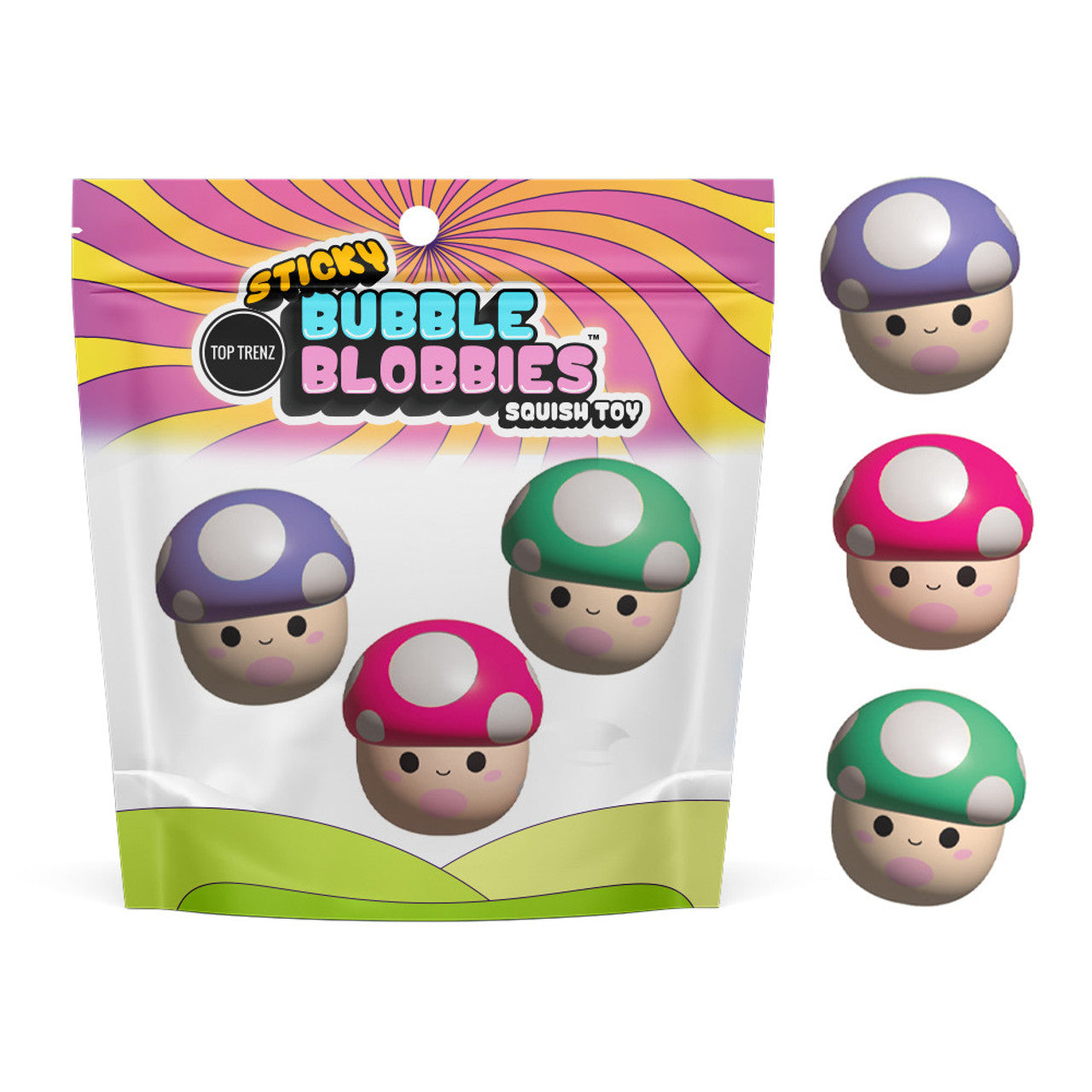 Bubble blobbies squishy mushrooms
