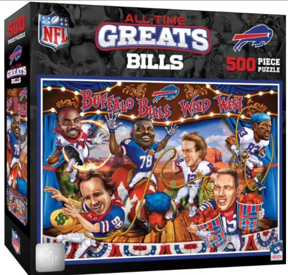 PUZZLES/500PC Buffalo Greats