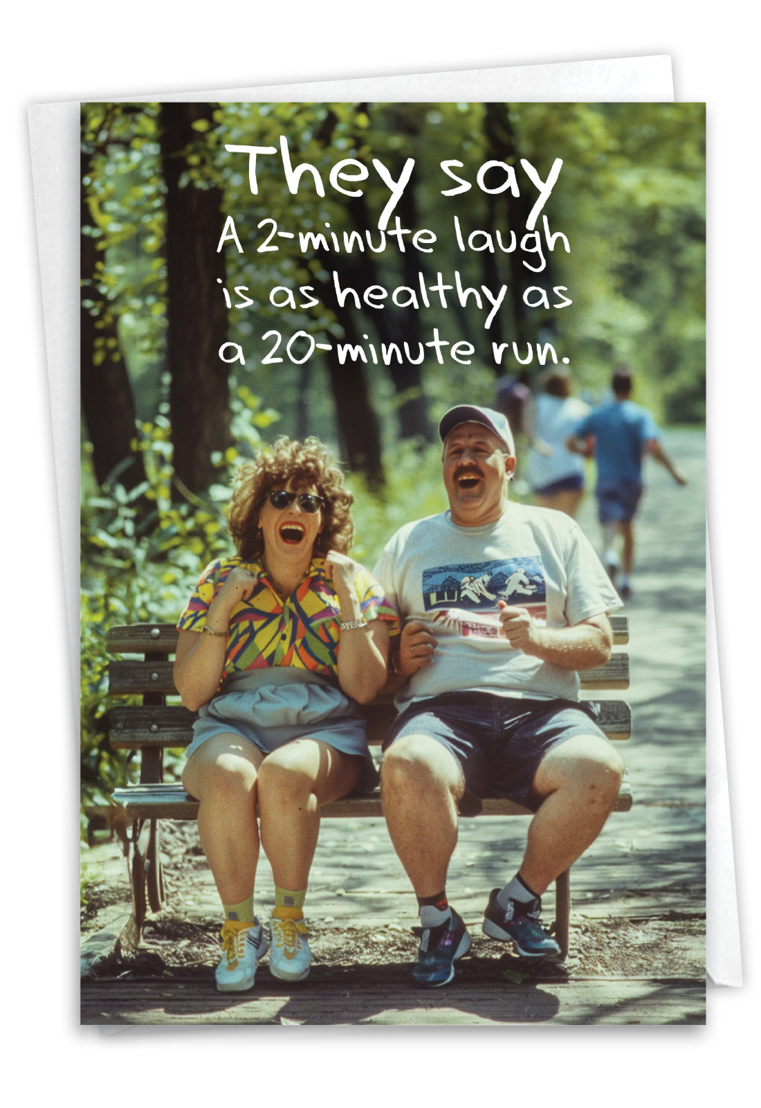 Healthy laughing
