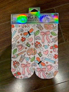 Living Royal Kids flower socks