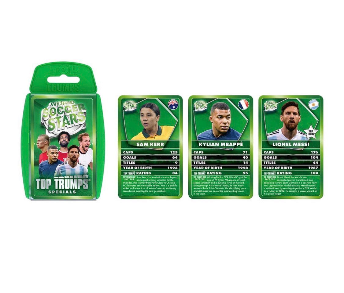 Top Trumps Worlds Soccer stars