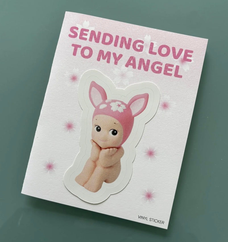 Sending love to my angel card