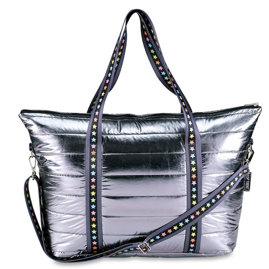 Gunmetal Tote Bag