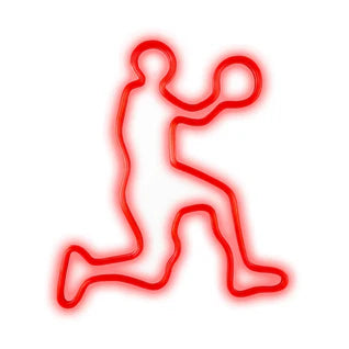BASKETBALL SHOOTER NEON SIGN