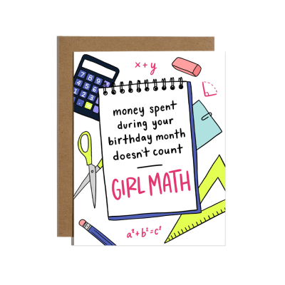 Girl Math