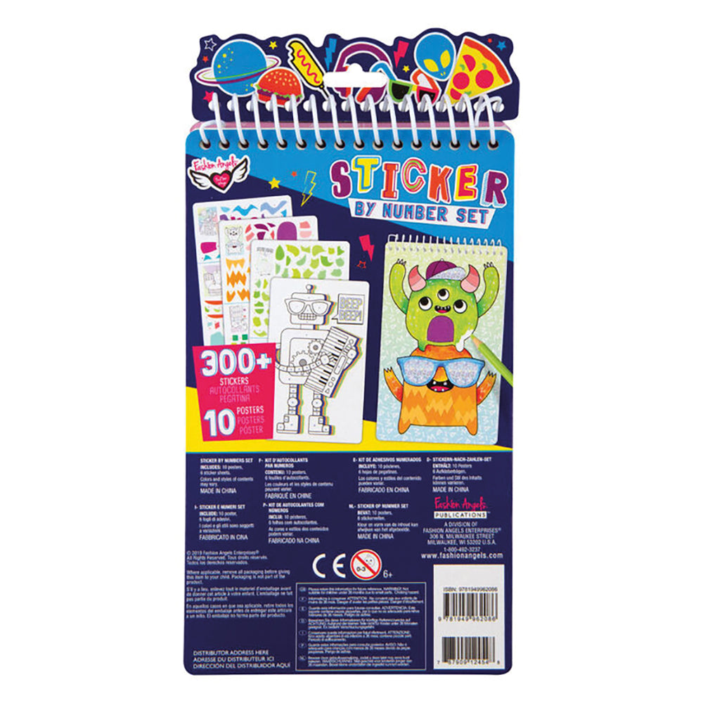 Fashion Angels - Sticker by number - Mega Cool