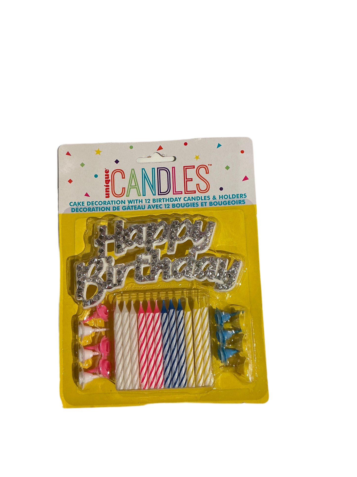 Cake decoration 12 candles