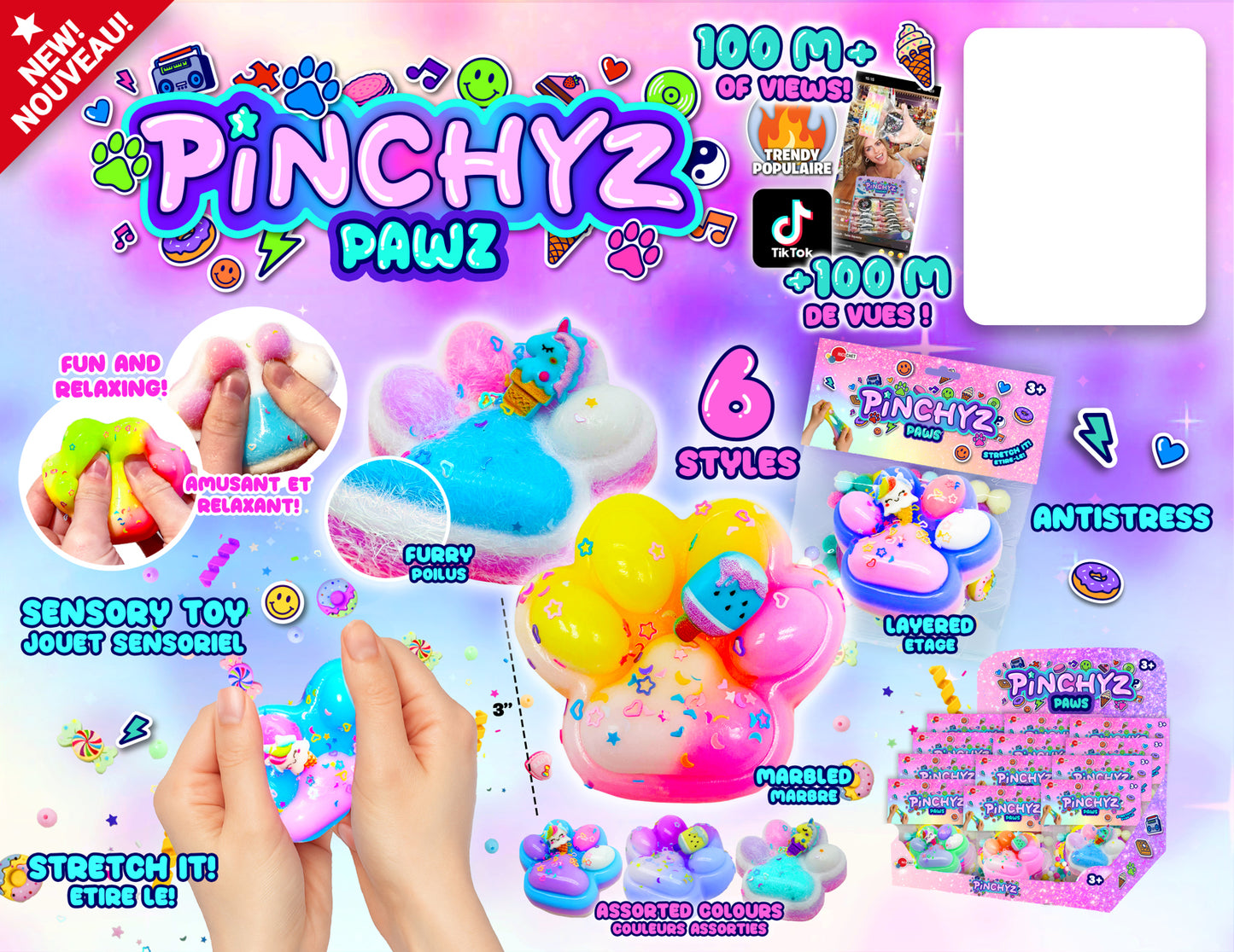 Pinchyz Paws Squishy