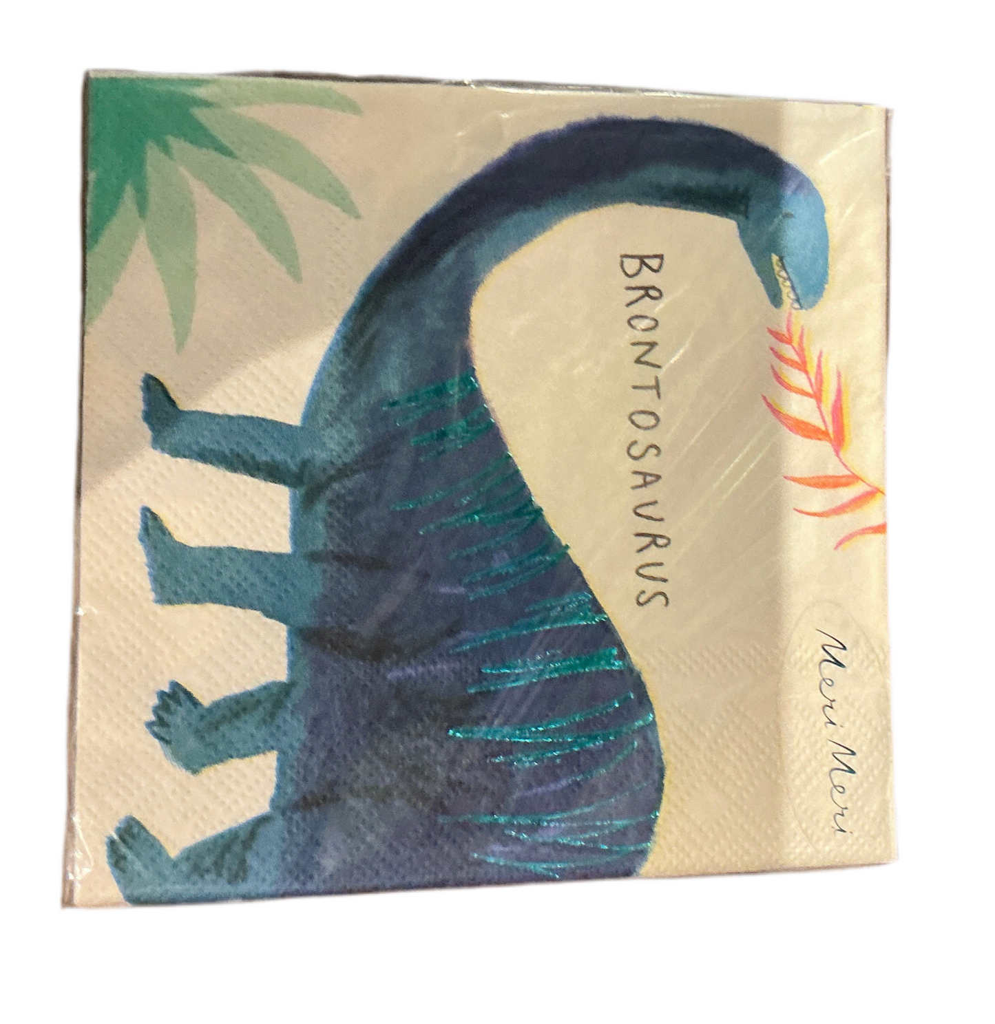 Brontosaurus Beverage napkins
