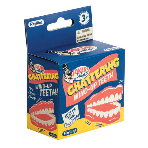 Chattering wind up teeth
