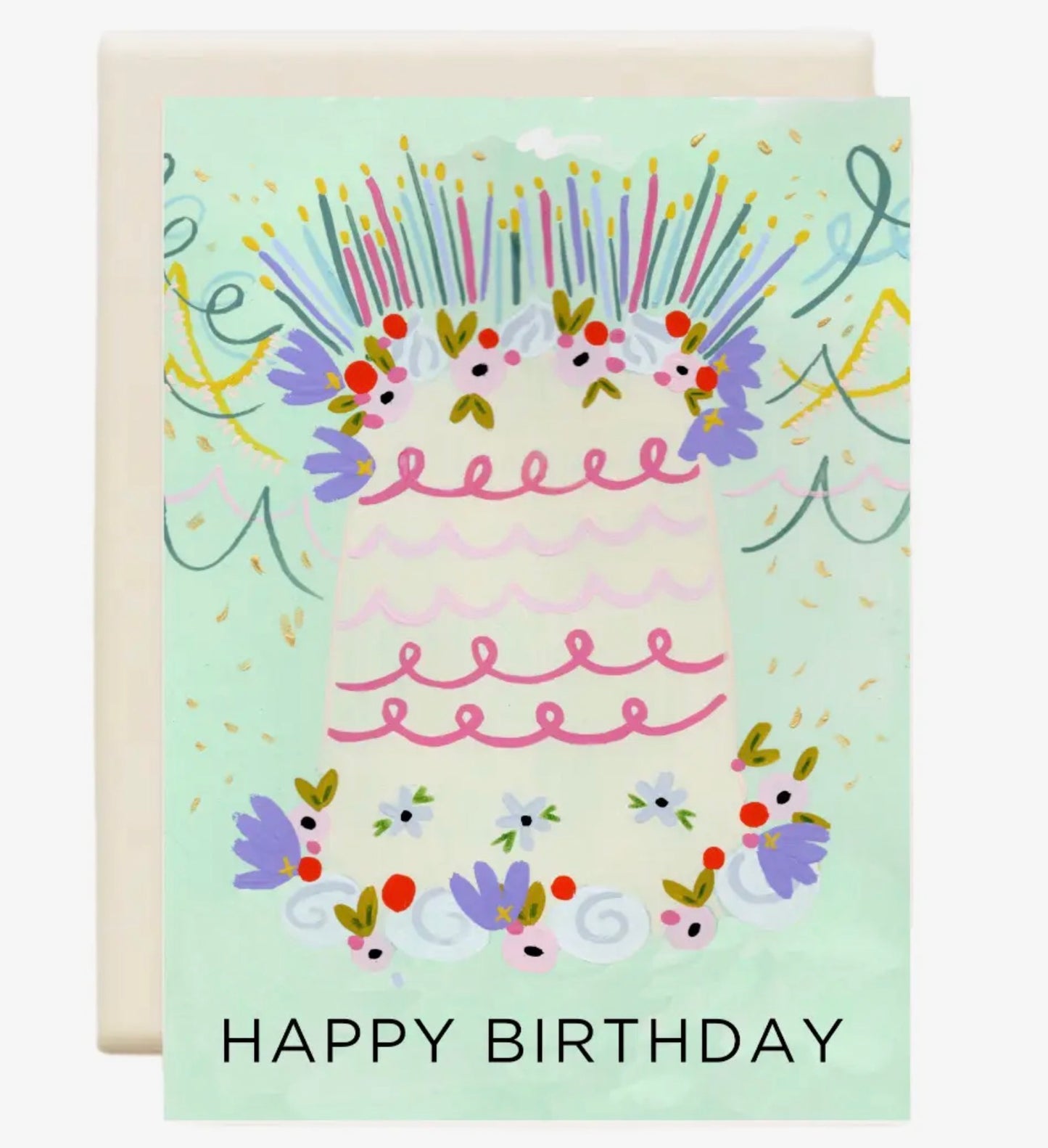 Happy Birthday Festive card