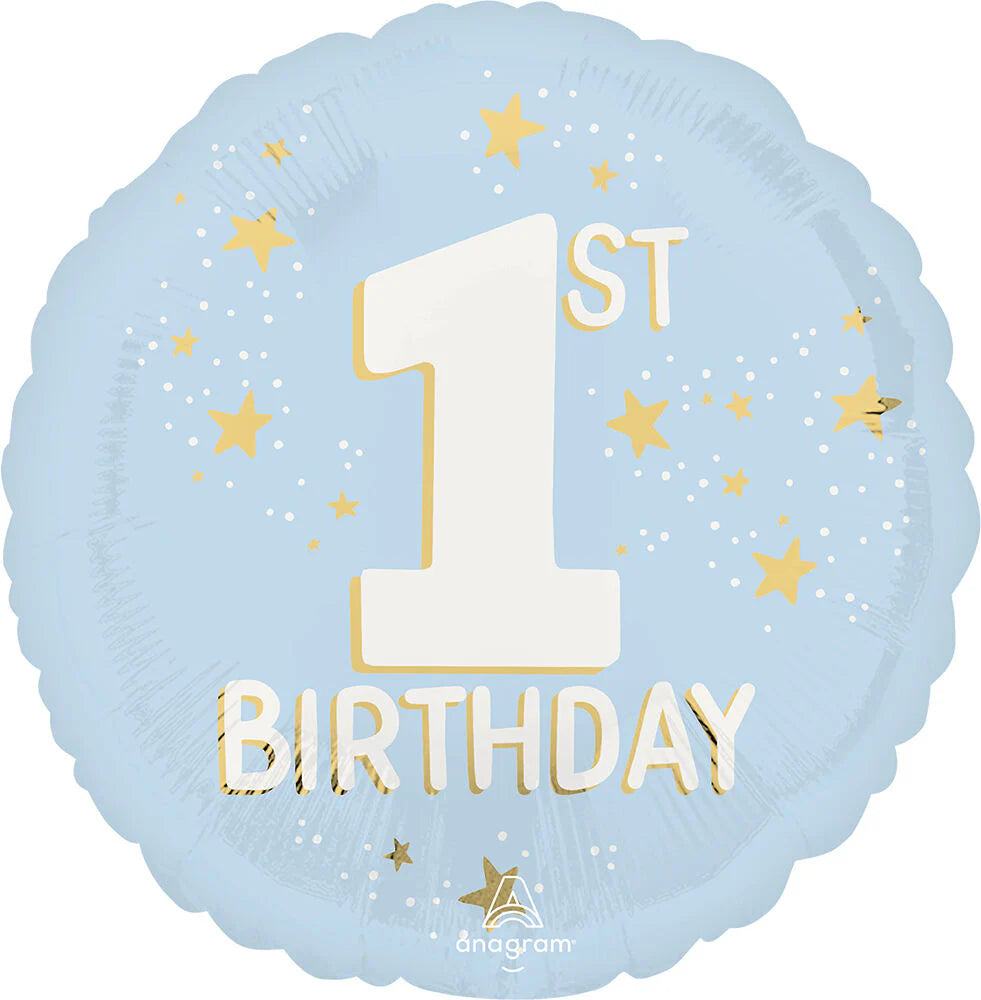 Blue First Birthday