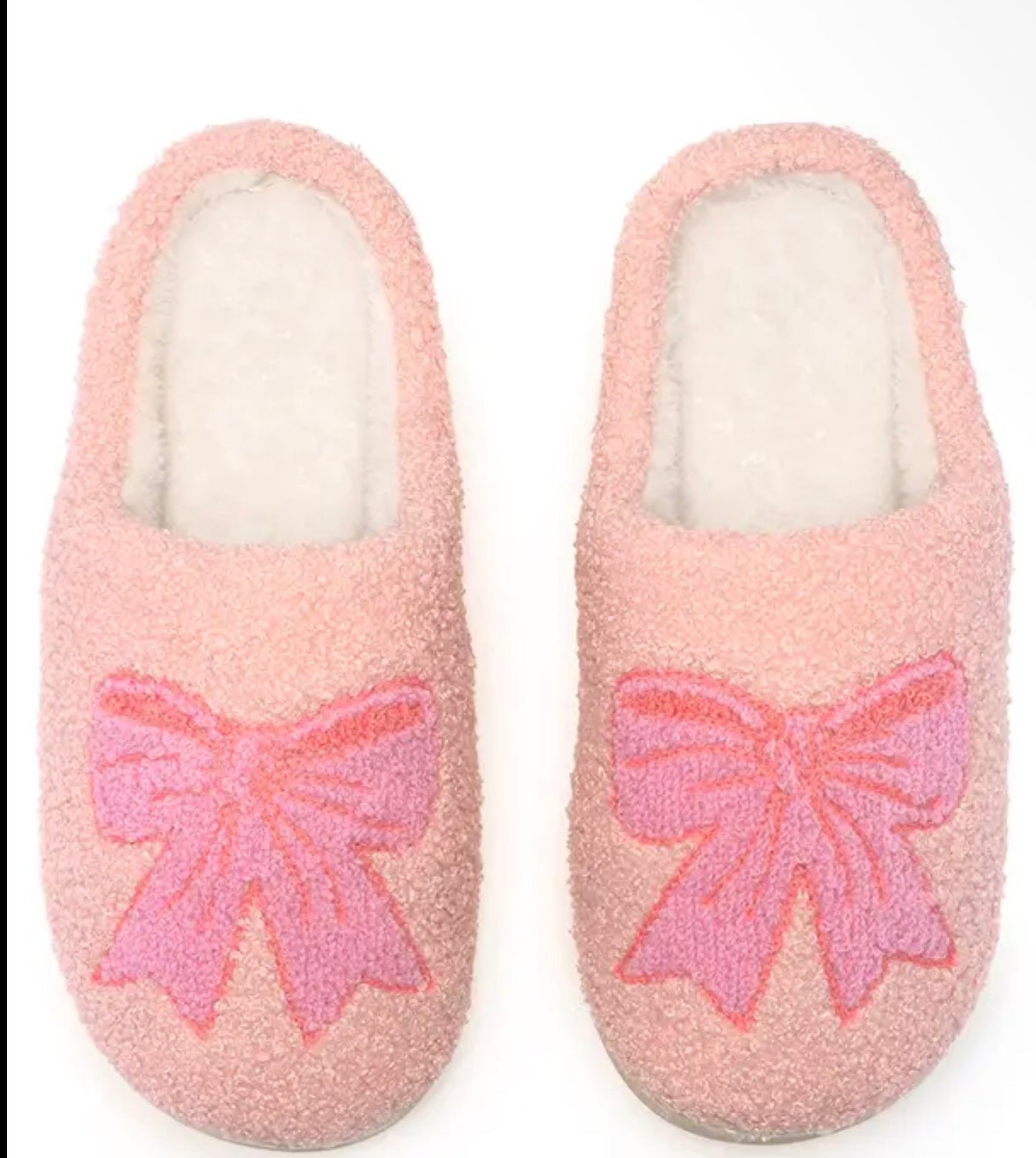 Slippers - Pink Bows