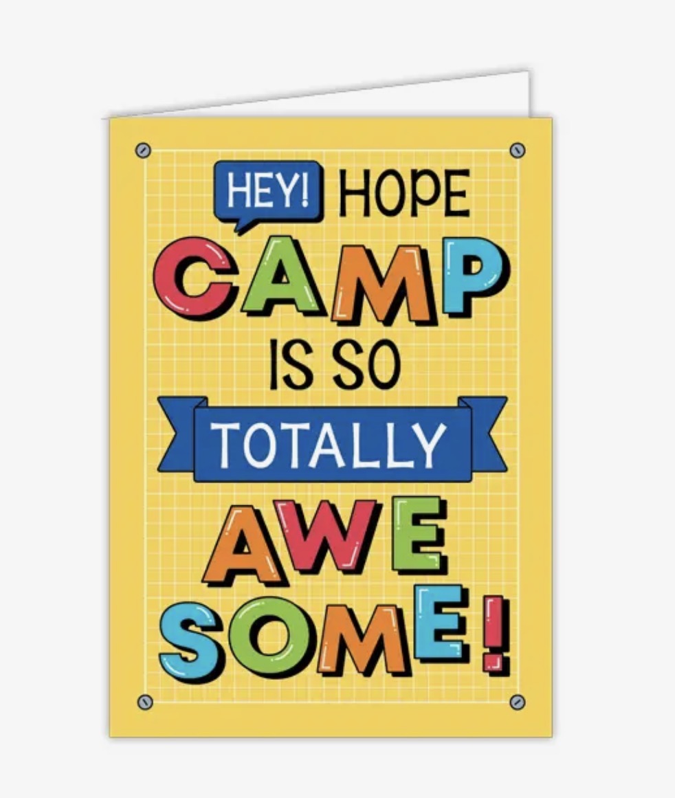Hey! Hope Camp is so Totally Awesome!