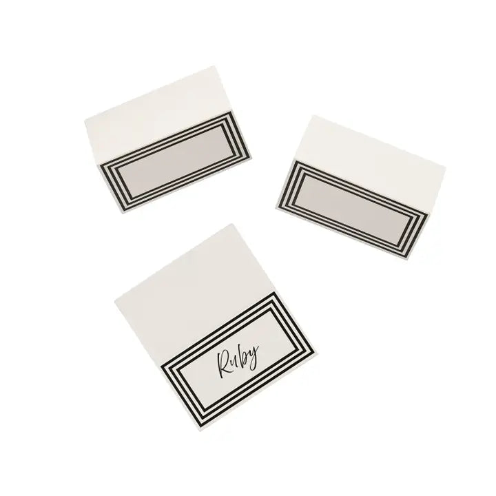 Monochrome Place Cards
