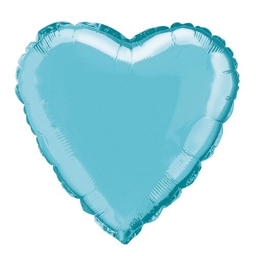 Pastel Blue Heart Balloon