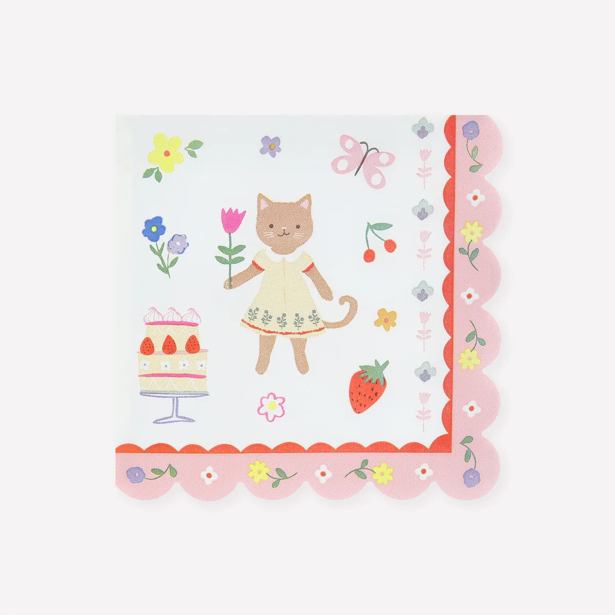 Kitten Club Large Napkins (16 pc)