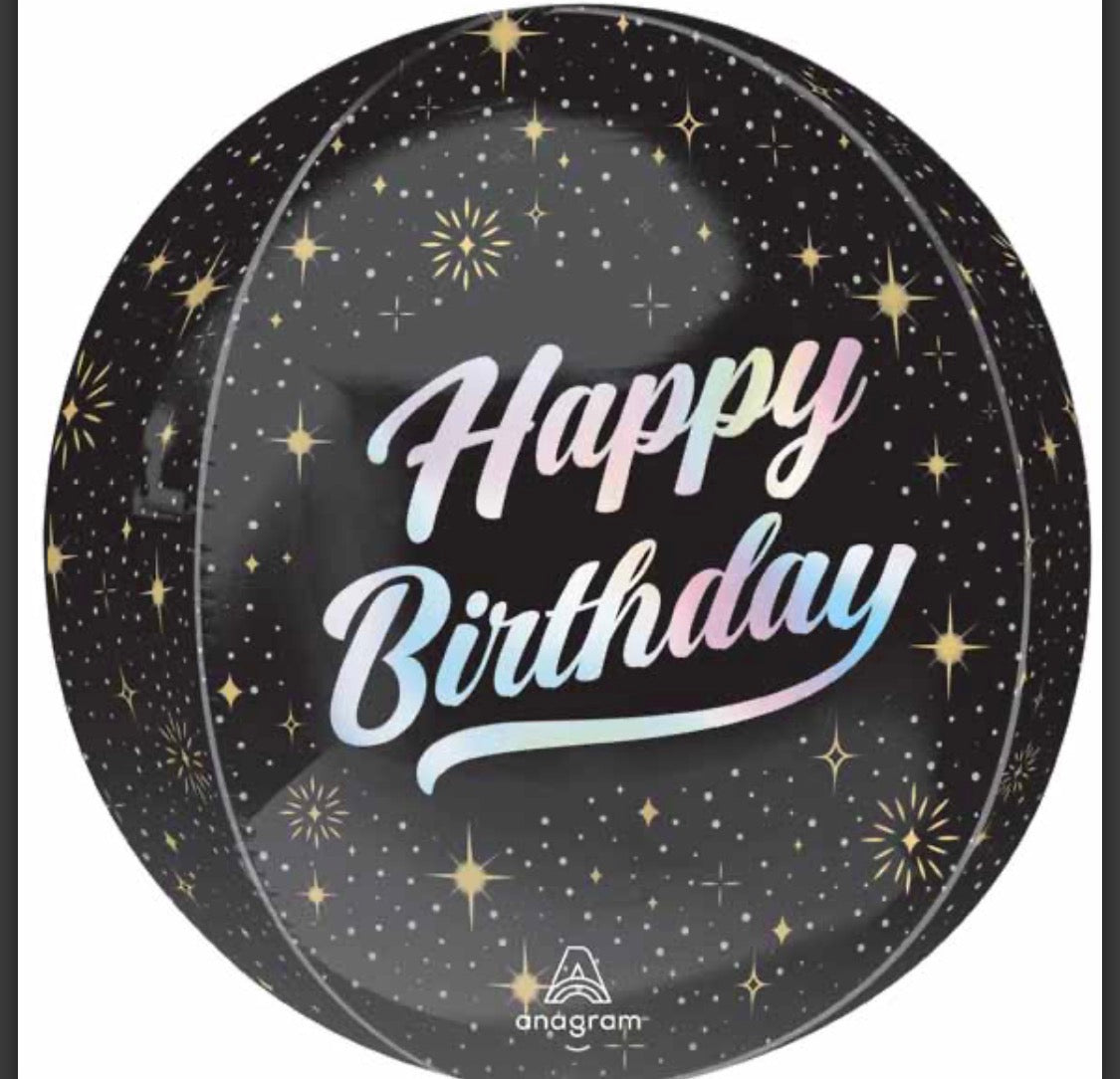 Sparkling Birthday Orb