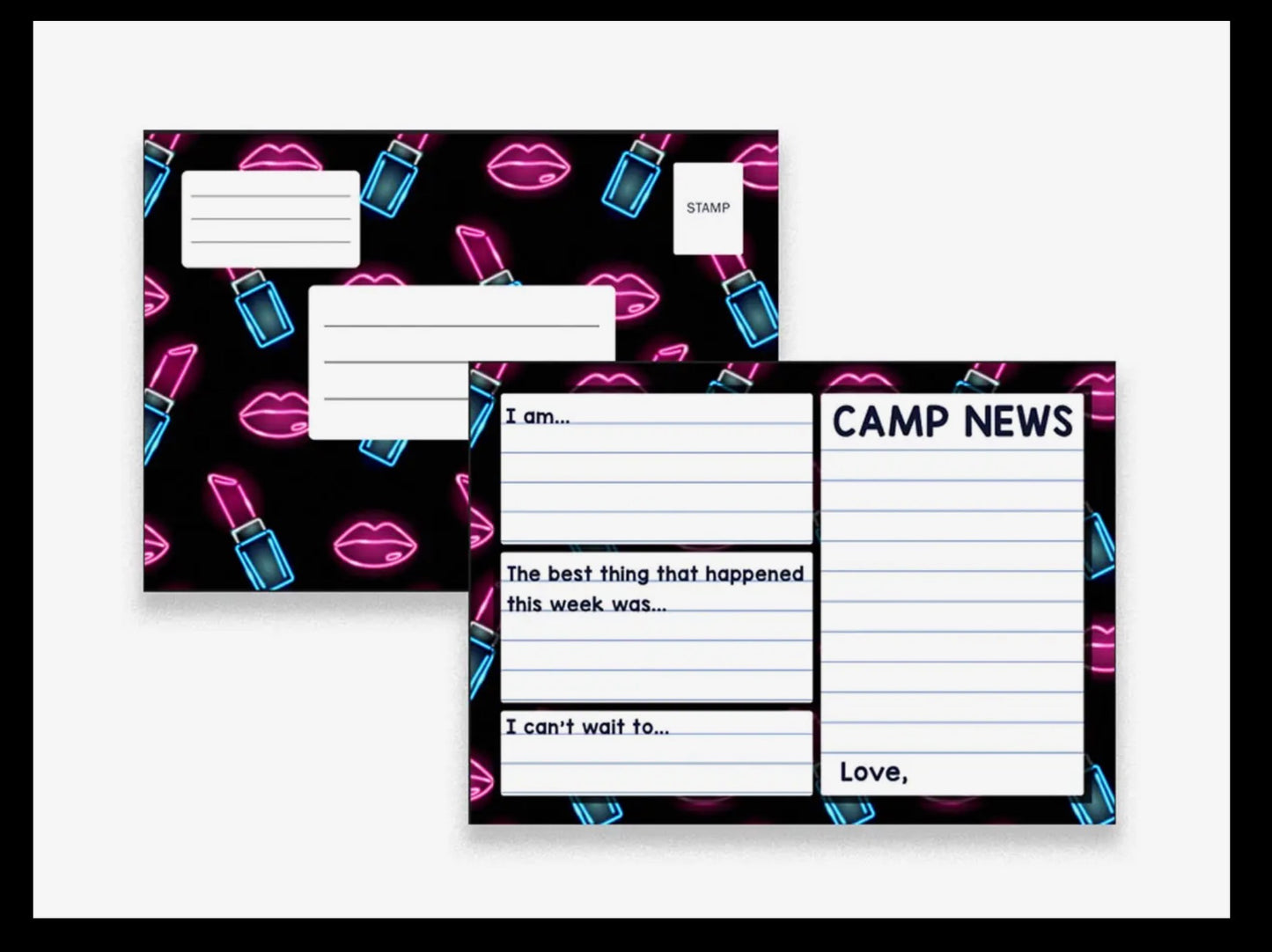 Camp Postcards