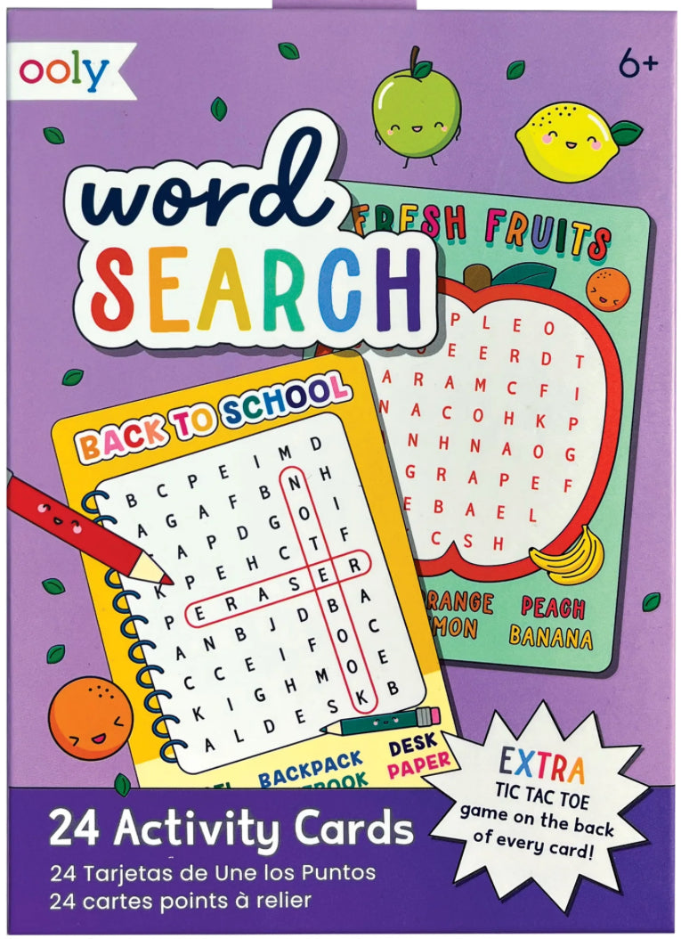 Word each activity cards