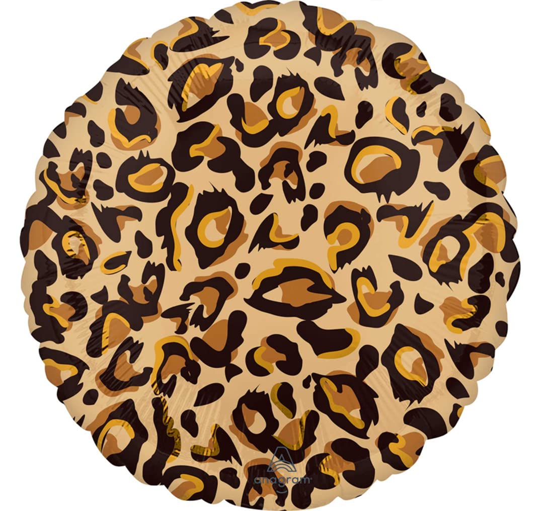 Leopard Print Foil Balloon