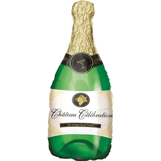 Champagne Bottle Supershape Balloon