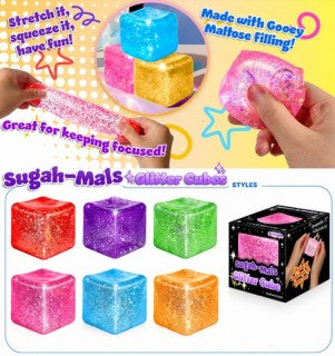 Sugar Mals Glitter Cube