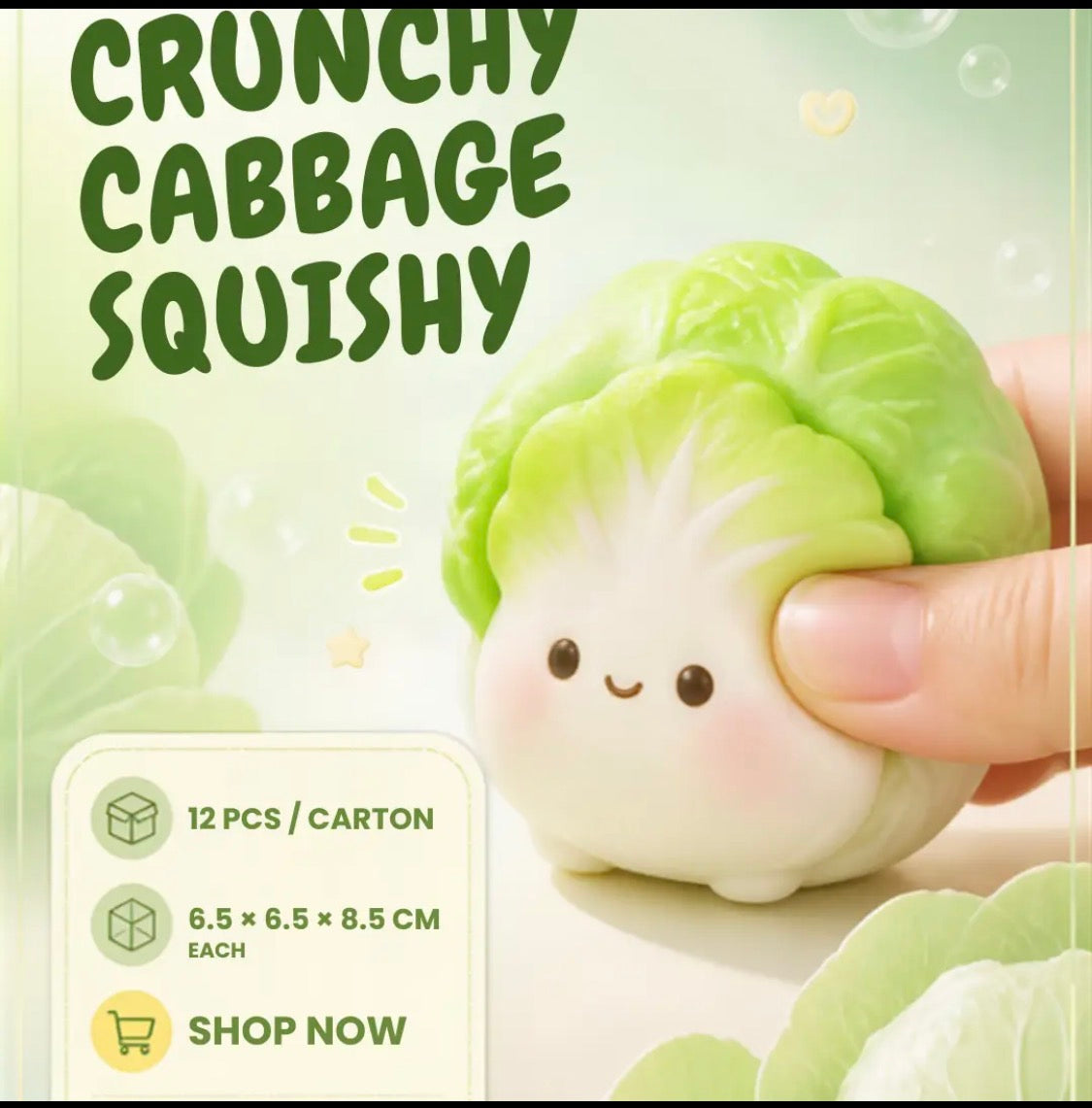 Crunchy Cabbage Squishy