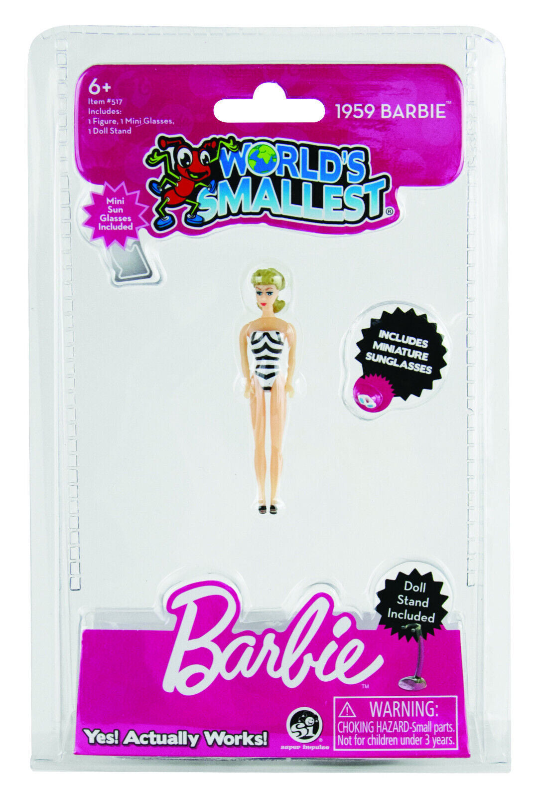 World smallest Barbie