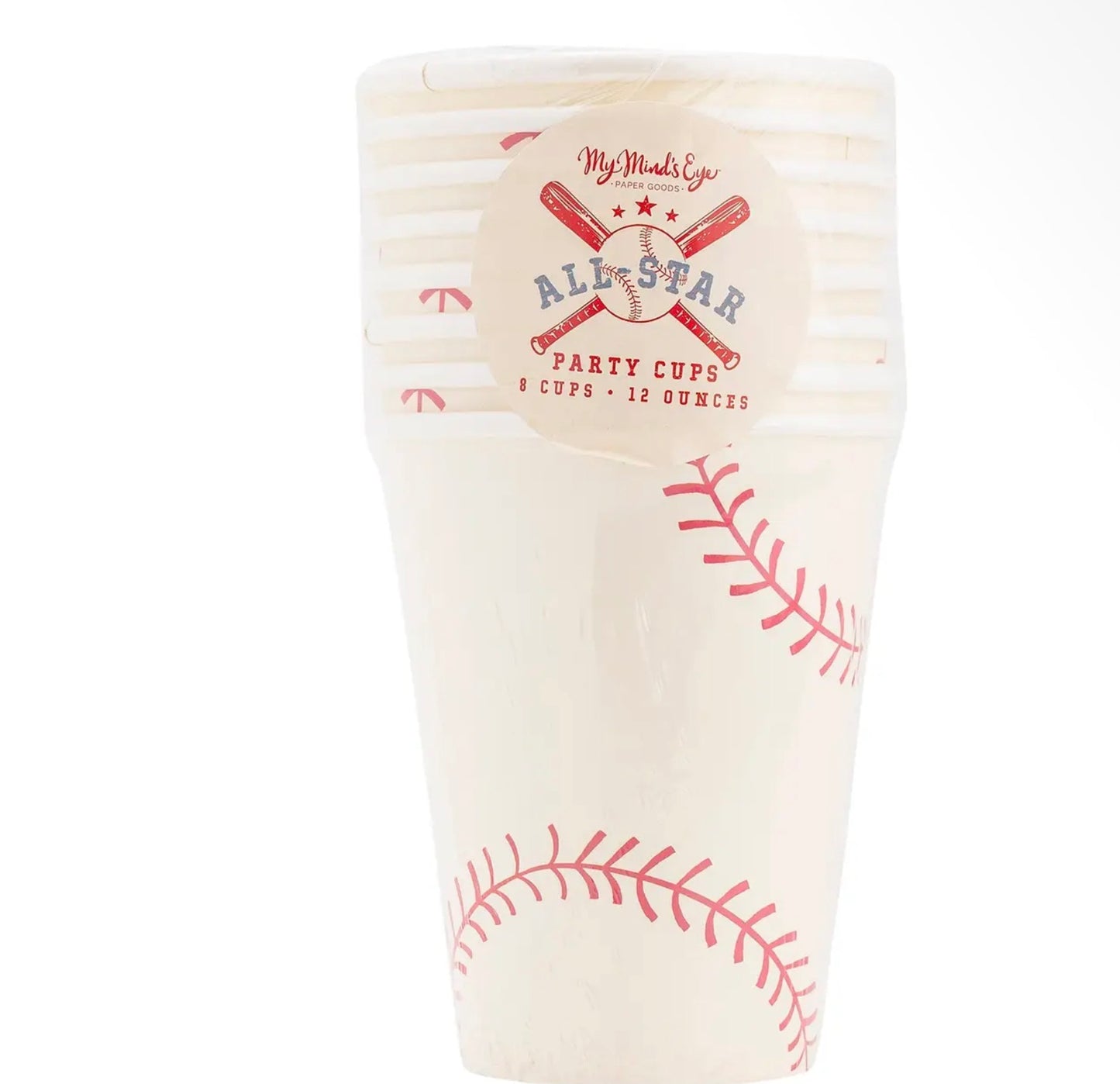 Baseball paper cups