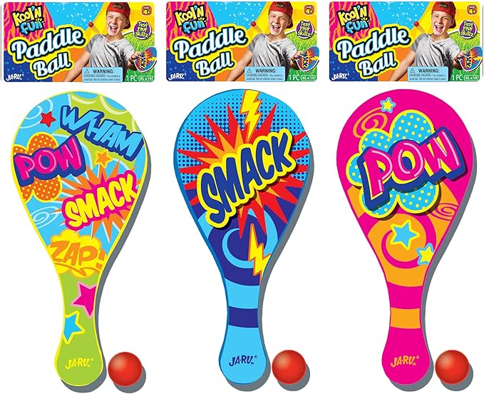 Kool N' Fun Plastic Paddle Ball
