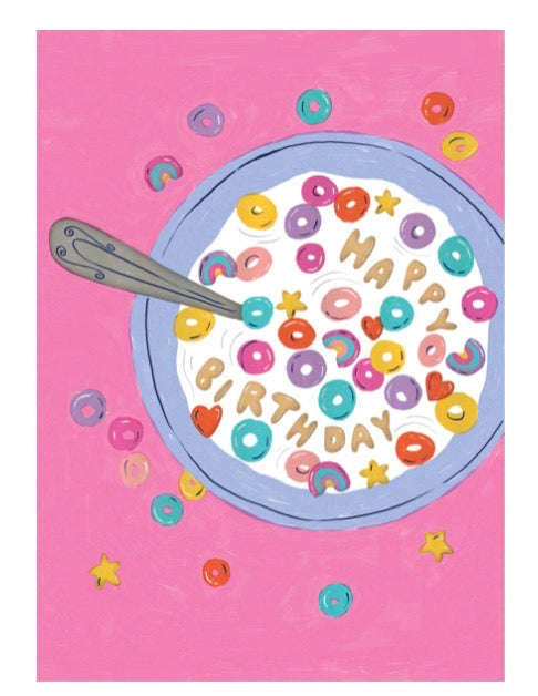 Happy Birthday Cereal