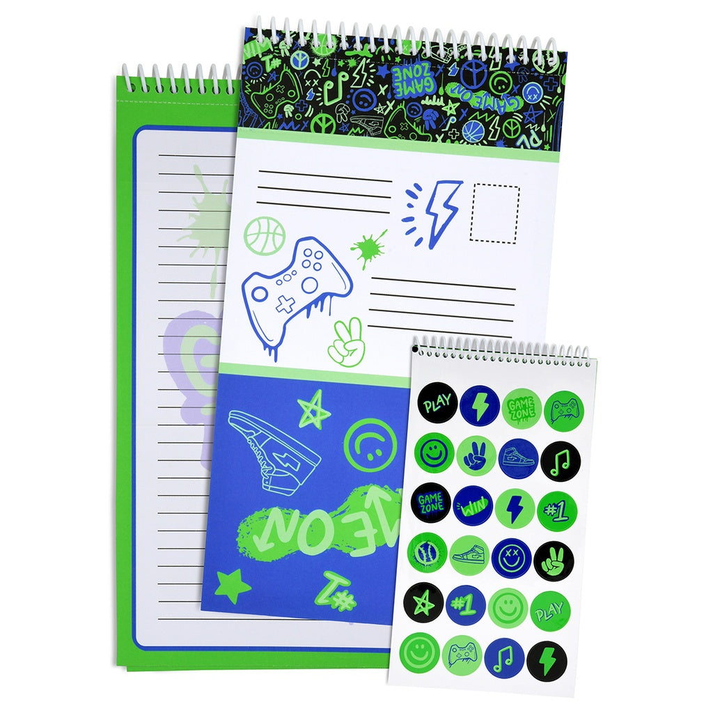 Game seal & send stationery
