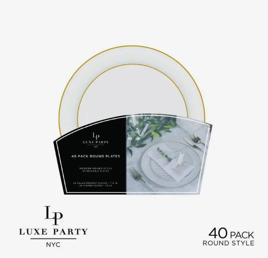 Round Design Plates
