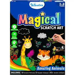 Magical scratch it amazing animals