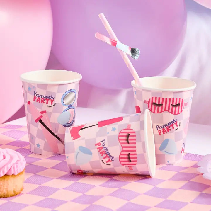 Pamper Party Paper Cups