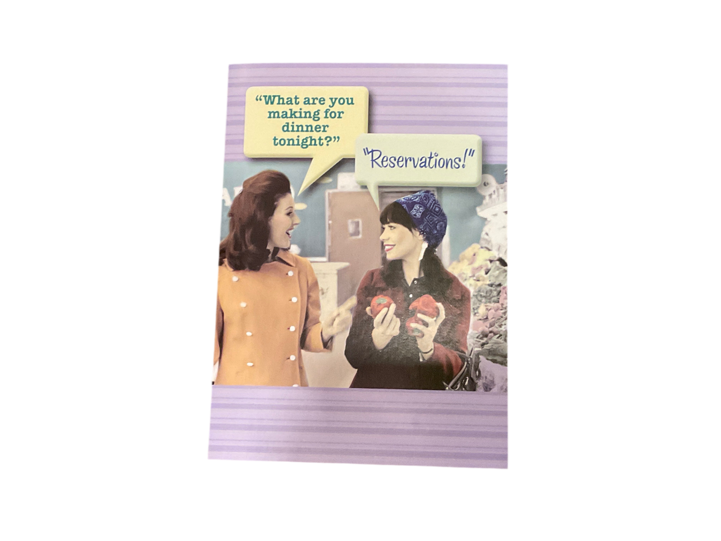 Reservation funny card