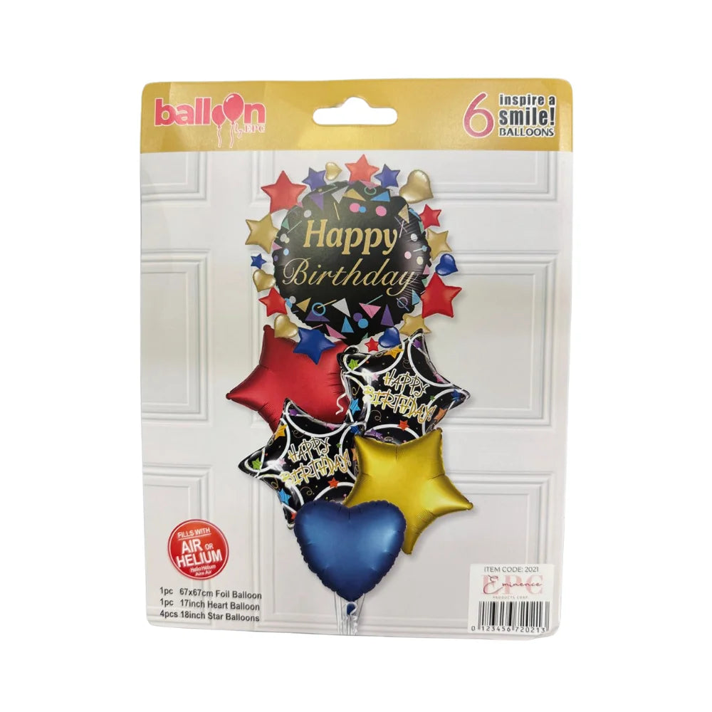 Happy Birthday 6 piece Set