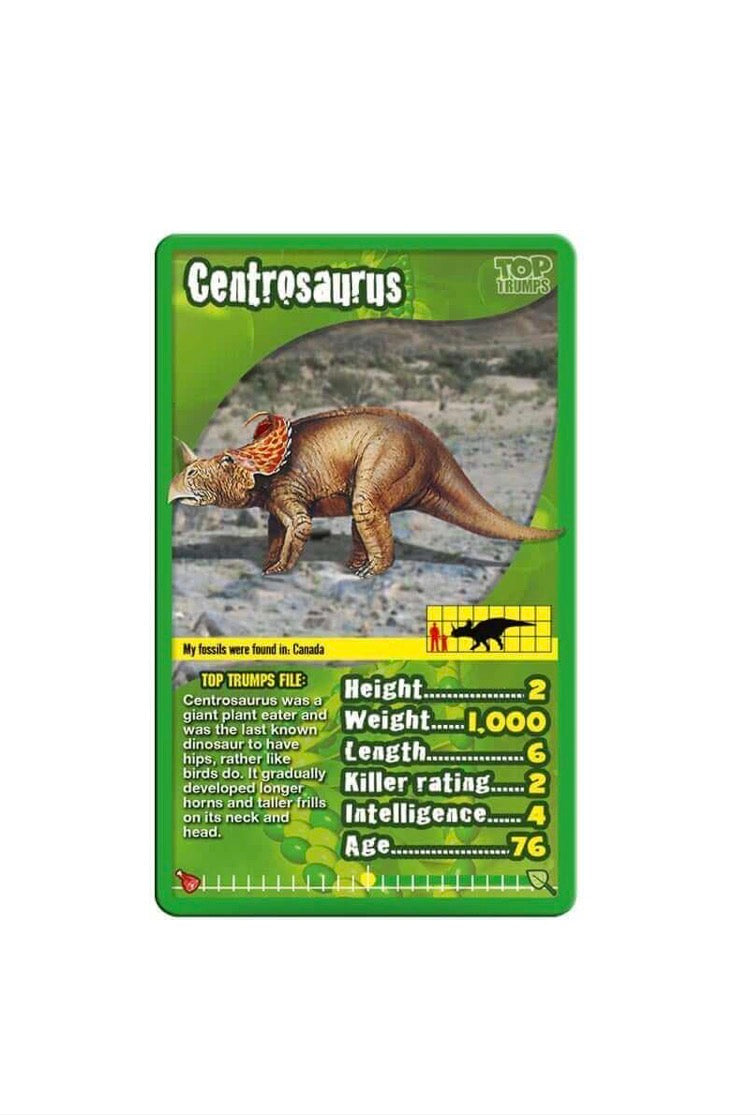Top Trumps Dinosaurs