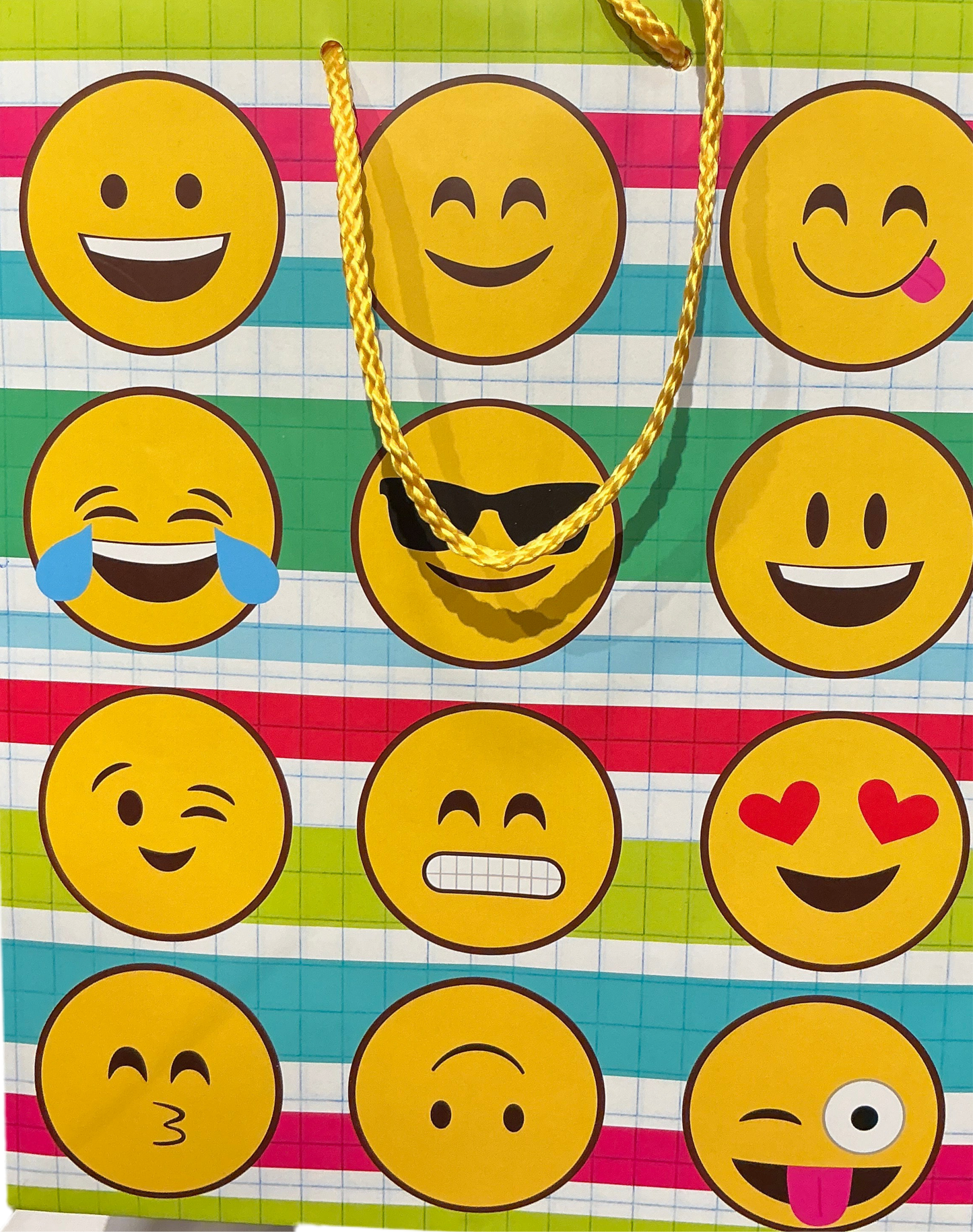 Emoji gift bag