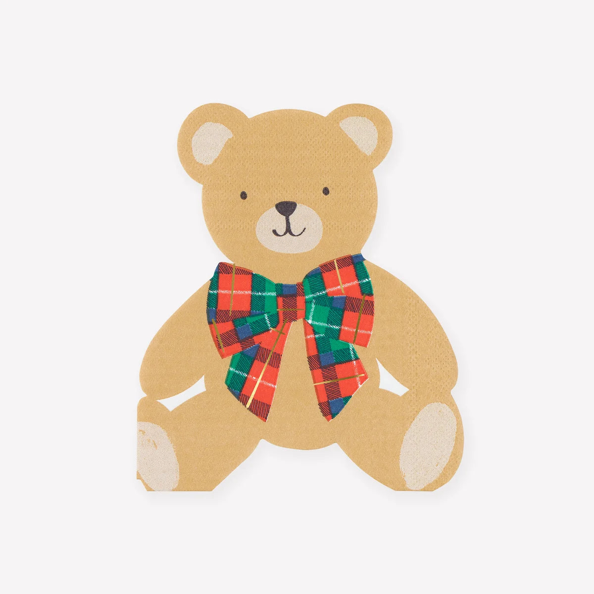 Meri Meri Christmas teddy napkins - 16 ct